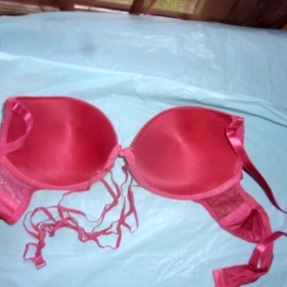 Youmita 40C Mauvewood Metallic Lace Bra & XL Coordinating Boyshort NWT - Picture 10 of 15